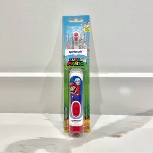 🟠5/$25 NEW Spinbrush Super Mario Battery Toothbrush